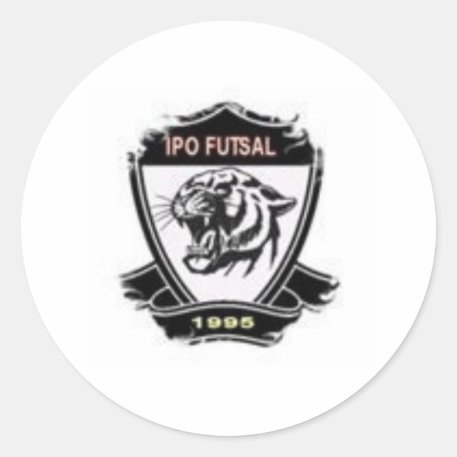 Extra small FUTSAL IPO Classic Round Sticker (Front)