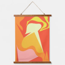 Extra Terrestrial Abstract Shapes Tapestry