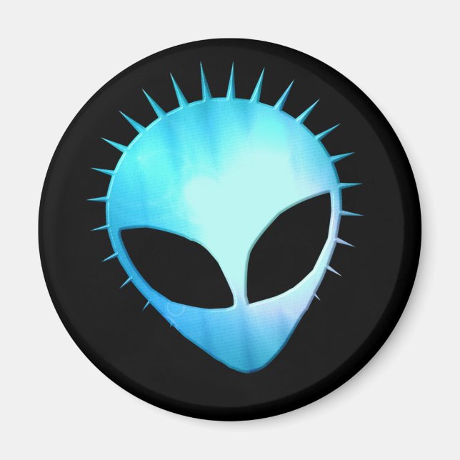 Extra Terrestrial Round Magnet (Front)