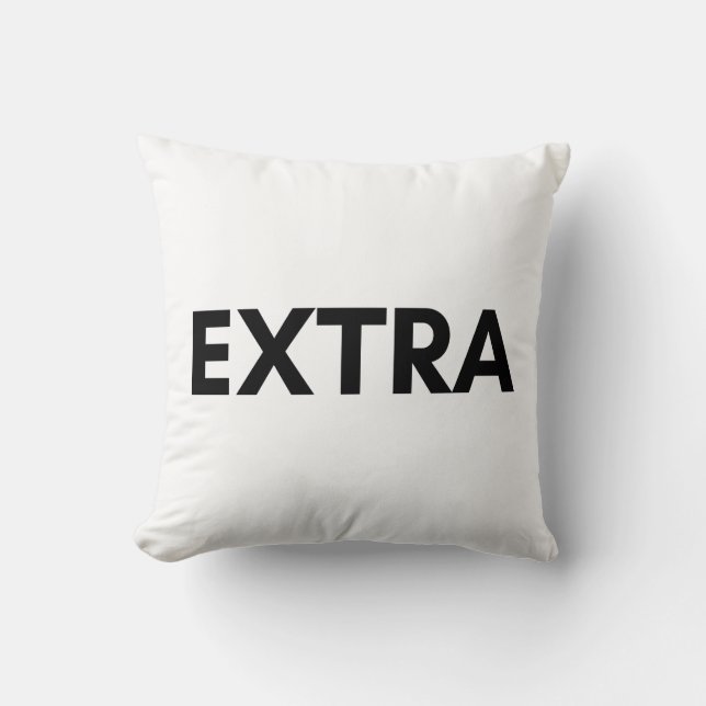 extra throw pillow (Front)