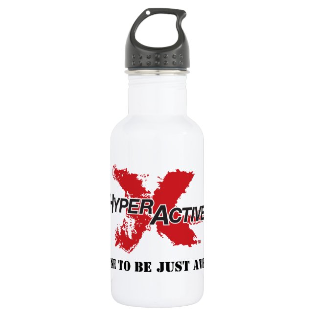 ExtraHyperActive Ambassador Water Bottle (Front)