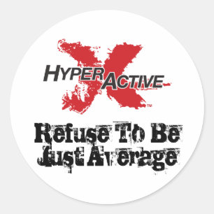 ExtraHyperActive Motivational Sticker