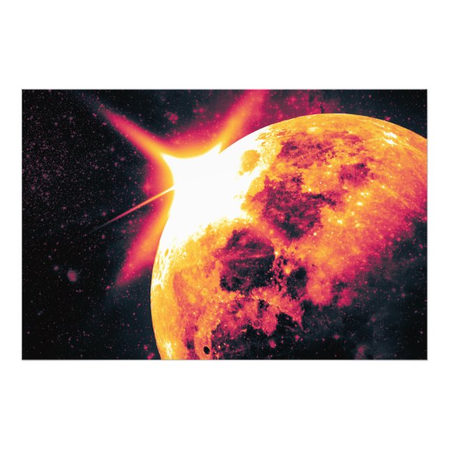 Extraordinaire lune d'une manière unique Photo (Devant)