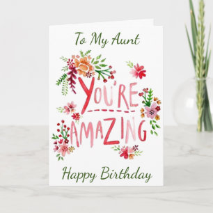 EXTRAORDINAIRE **NIECE** SUR VOTRE CARTE D'ANNIVER