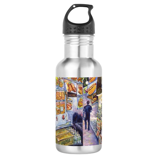 Extraordinary Artistic Workload 710 Ml Water Bottle (Front)
