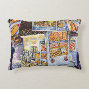 Extraordinary Artistic Workload Accent Pillow