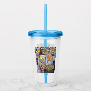 Extraordinary Artistic Workload Acrylic Tumbler
