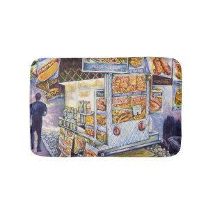 Extraordinary Artistic Workload Bath Mat