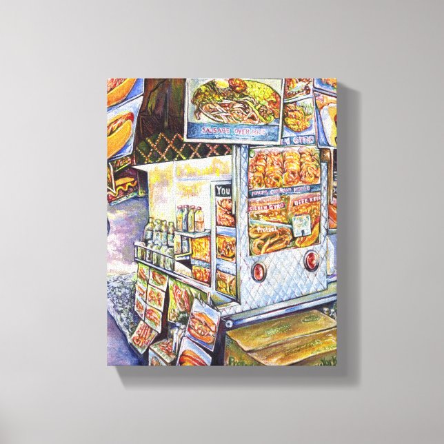 Extraordinary Artistic Workload Canvas Print (Front)