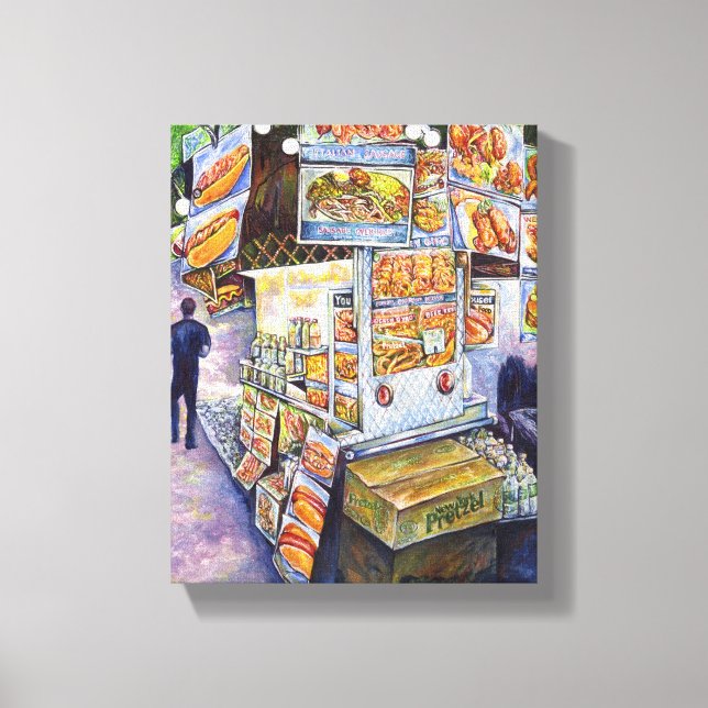 Extraordinary Artistic Workload Canvas Print (Front)