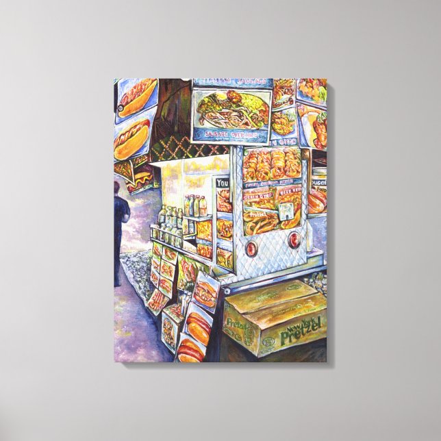 Extraordinary Artistic Workload Canvas Print (Front)