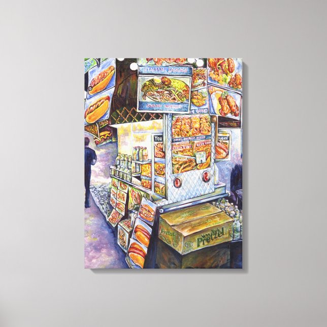 Extraordinary Artistic Workload Canvas Print (Front)