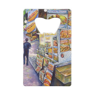 Extraordinary Artistic Workload Credit Card Bottle Opener