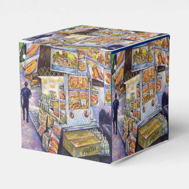 Extraordinary Artistic Workload Favor Box (Front Side)
