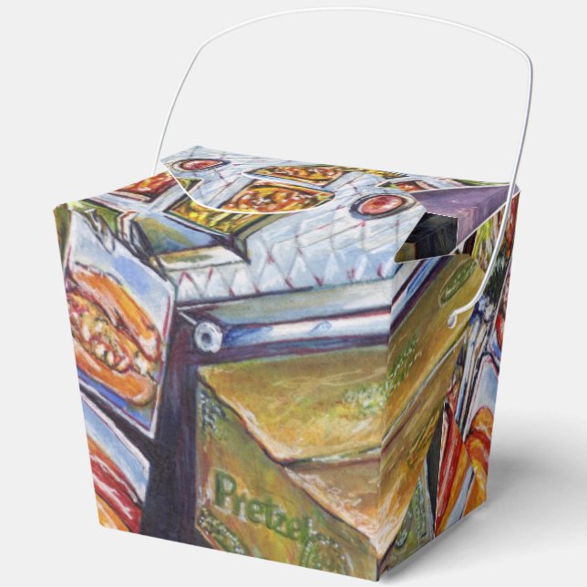 Extraordinary Artistic Workload Favor Box (Front)