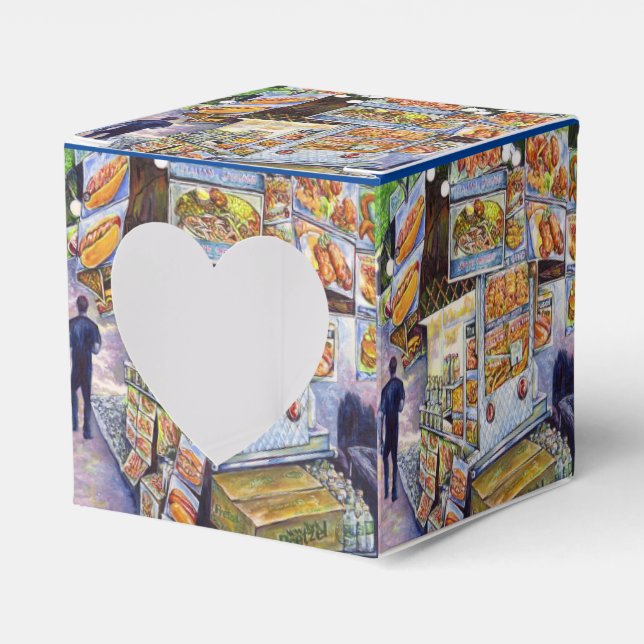 Extraordinary Artistic Workload Favor Box (Front Side)