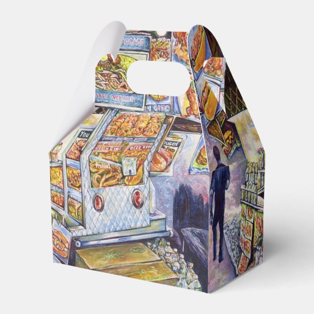 Extraordinary Artistic Workload Favor Box (Front Side)