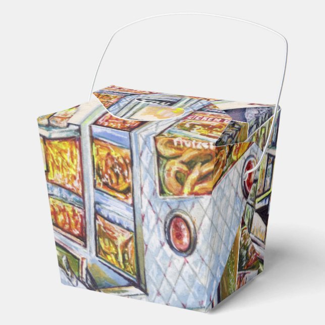 Extraordinary Artistic Workload Favor Box (Front)