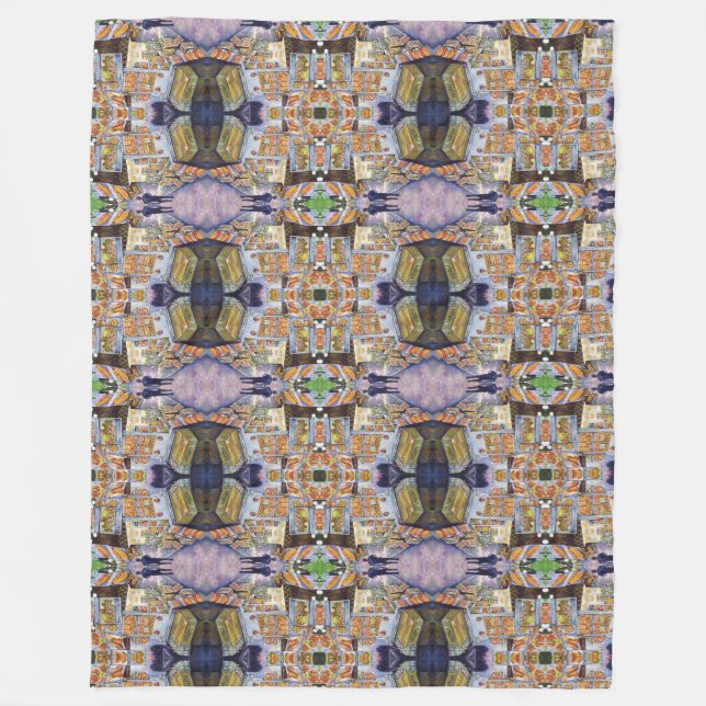 Extraordinary Artistic Workload Fleece Blanket (Front)