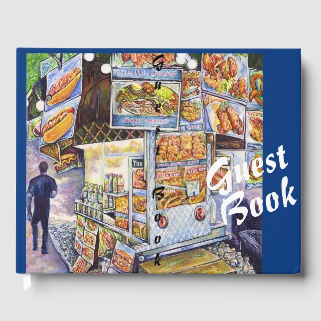 Extraordinary Artistic Workload Guest Book (Front)