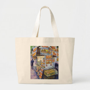 Extraordinary Artistic Workload Large Tote Bag