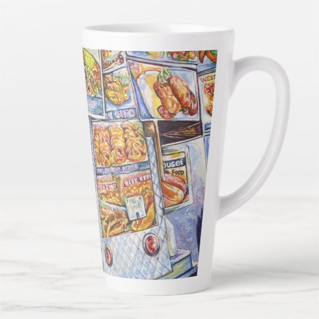 Extraordinary Artistic Workload Latte Mug (Right)