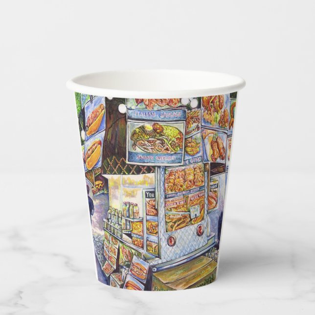Extraordinary Artistic Workload Paper Cups (Front)