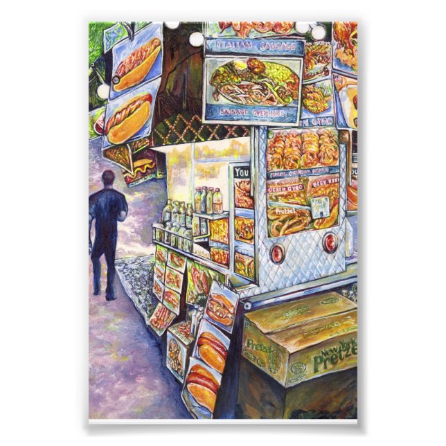 Extraordinary Artistic Workload Photo Print (Front)