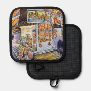 Extraordinary Artistic Workload Pot Holder