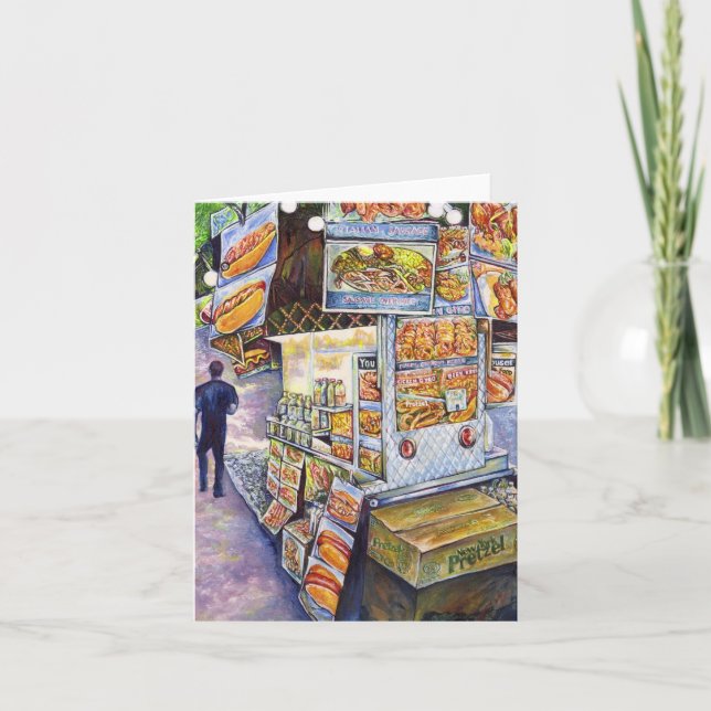 Extraordinary Artistic Workload Thank You Card (Front)