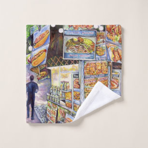 Extraordinary Artistic Workload Wash Cloth