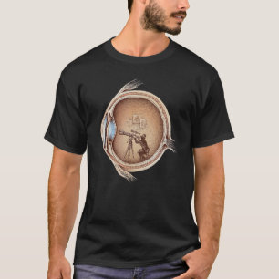 Extraordinary Observer Eyewear Anatomy Telescope M T-Shirt