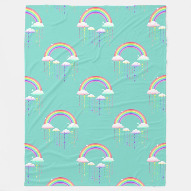 Extraordinary Spiritual Symbol Pattern 7 Fleece Blanket (Front)