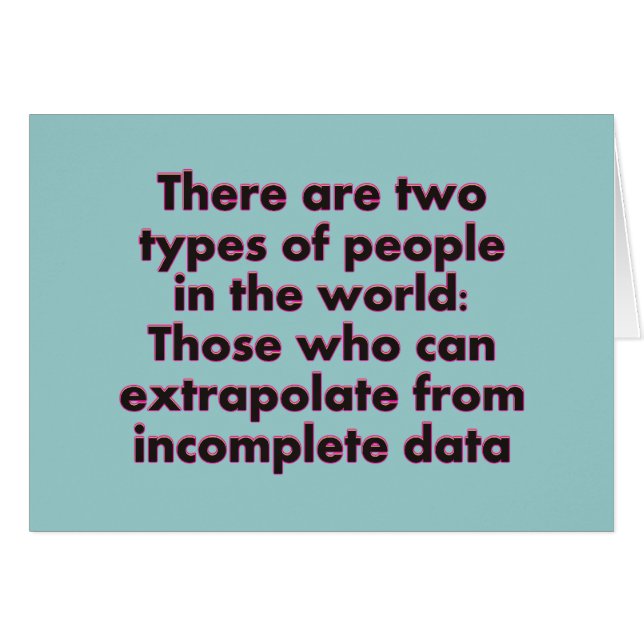 Extrapolate This... (Front Horizontal)