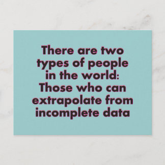 Extrapolate This... Postcard