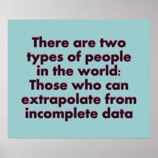 Extrapolate This... Poster