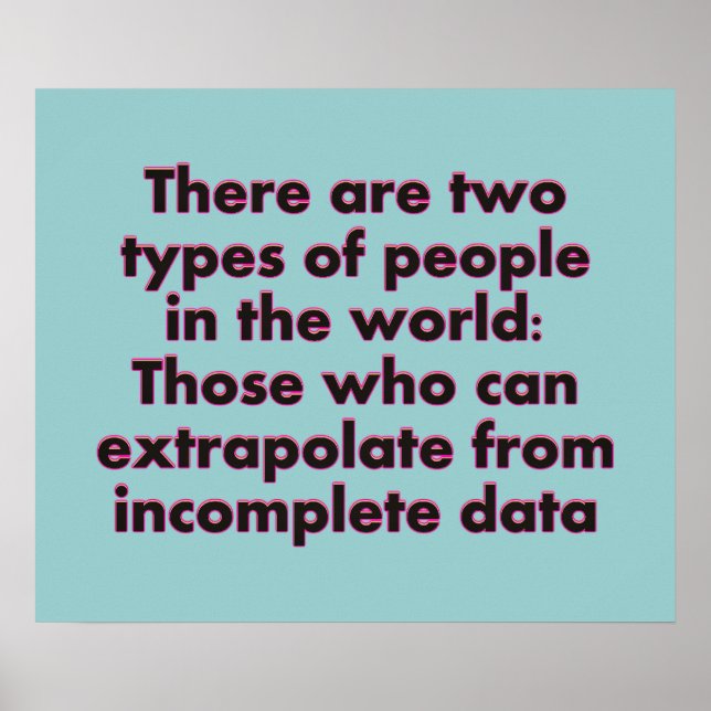 Extrapolate This... Poster (Front)