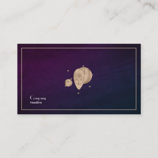 Extraterrestrial Business Card (Front)
