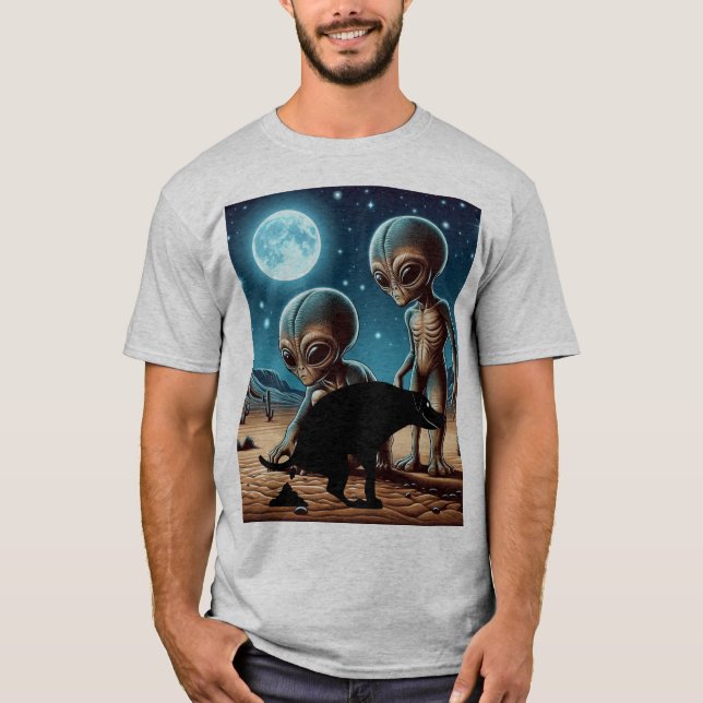 Extraterrestrial Encounter A Surprising Discovery T-Shirt (Front)