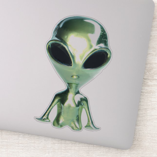 Extraterrestrials Alien Metallic (Detail)