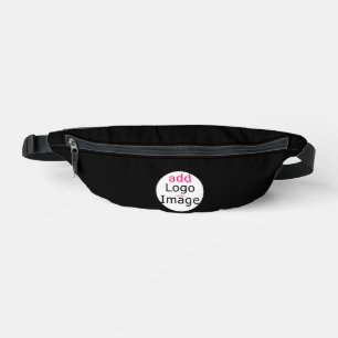 Extravagant Business Minimal Black Customizable  Fanny Pack