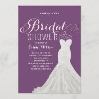 Extravagant Dress Custom Colour | Bridal Shower
