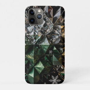 Extreme 3D Mosaic Christmas Tree Abstract  iPhone 11 Pro Case