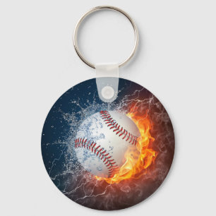 Extreme Baseball Keychain