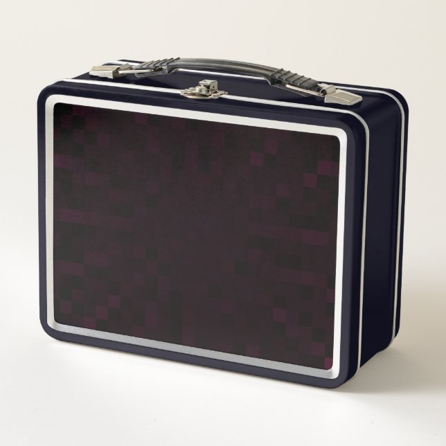 Extreme Dark Background Metal Lunch Box (Front)