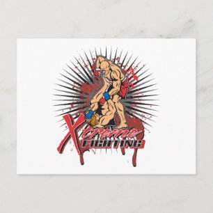 Extreme Fighting Postcard
