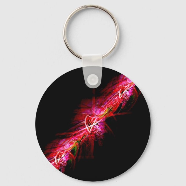 Extreme Heart Keychain (Front)