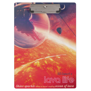 Extreme Hot Air Balloon on Volcanic Hellscape Clipboard