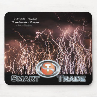 Extreme lightning bolts Business Logo Mouse Pad