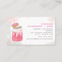 Extreme Milkshake Pink Doughnut Sprinkles